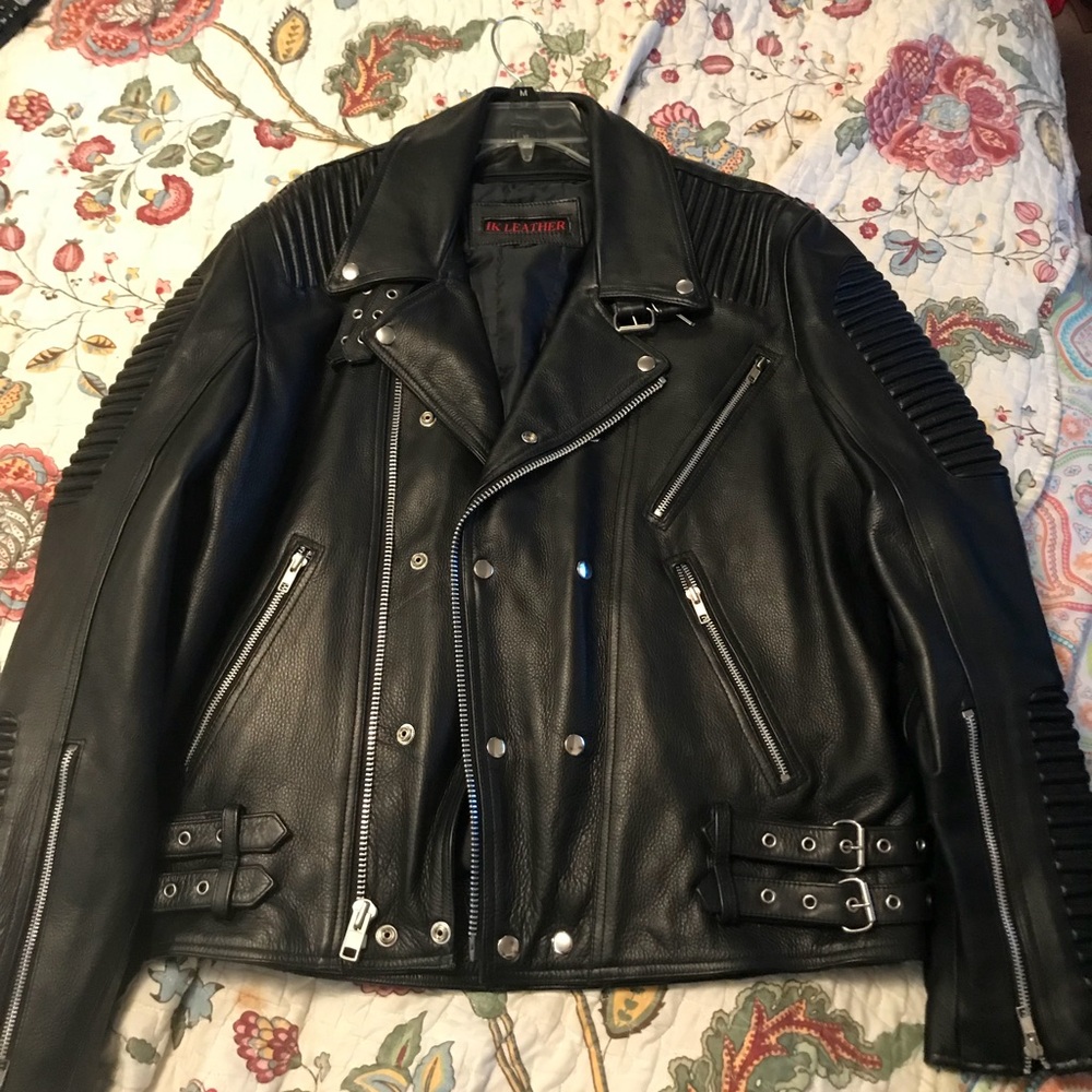 Men’s leather jacket
